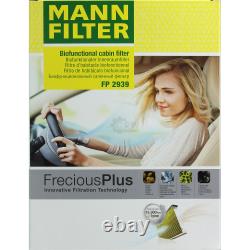 Huile moteur 5L MANNOL Classic 10W-40 + Mann-Filter filtre De VW Touran 1T1