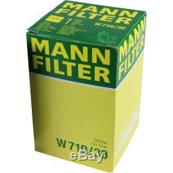 Huile moteur 5L MANNOL Classic 10W-40 + Mann-Filter filtre VW Golf Plus De 5M1