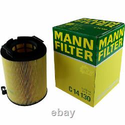 Huile moteur 5L MANNOL Elite 5W-40 + Mann-Filter filtre VW Touran 1T3 1.2 TSI
