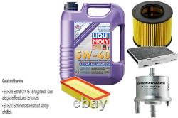 Inspection Set Liqui Moly High Tech 5W-40 5L Pour VW Touran Golf Plus