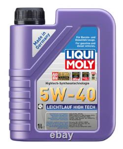 Inspection Set Liqui Moly High Tech 5W-40 6L Pour VW Touran Golf Plus