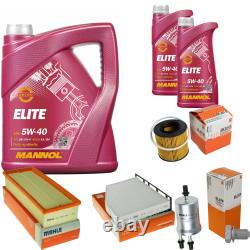 MAHLE Inspection Set 7 L MANNOL Elite 5W-40 Pour VW Touran 1.4 TSI Golf Plus