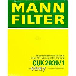 MANNOL 5L Nano Tech 10W-40 huile moteur+MANN-FILTER pour VW Touran 1T1 1T2 1.6