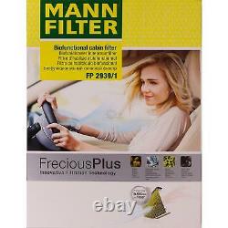 MANNOL 5 L Nano Tech 10W-40 huile moteur + Mann-Filter Pour VW Golf Plus