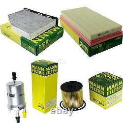MANN-FILTER Set pour VW Golf Plus 5M1 521 1.4 FSI Touran 1T1 1T2 1.6 1K1