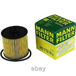 MANN-FILTER Set pour VW Touran 1T1 1T2 1.4 FSI TSI 1T3 Golf Plus 5M1 521