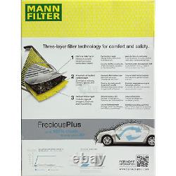 MANN-FILTER Set pour VW Touran 1T1 1T2 1.6 FSI Golf Plus 5M1 521 1.4