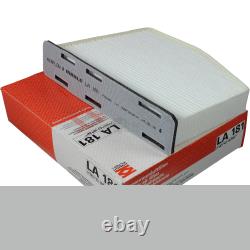 Mahle Inspection Set 6 L mannol Elite 5W-40 pour VW Touran 1.4 TSI Golf Plus