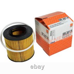Mahle Inspection Set 6 L mannol Elite 5W-40 pour VW Touran 1.4 TSI Golf Plus