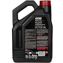 Mann Inspection Set 5L Motul 4100 Syn-Nergy Spec 10W40 pour VW Touran Golf Plus
