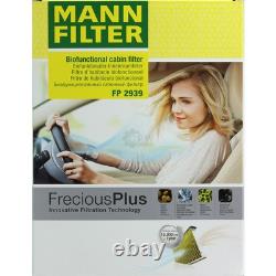 Mann Inspection Set 5L mannol Céramique 5W-40 pour VW Touran 1.4 TSI Golf Plus