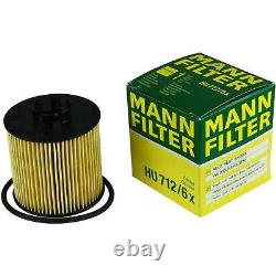 Mann Inspection Set 5L mannol Classic 10W-40 pour VW Touran 1.4 TSI Golf Plus De