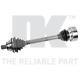 Nk Arbre De Transmission Cardan Pour Vw Golf Plus 1.6 1.9 Tdi Touran Audi A3