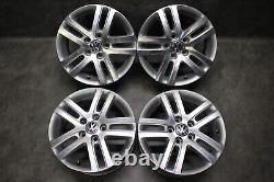 Original VW Golf V VI Plus Touran 5T Jantes en Alliage 7J X 16 Pouces Et 50