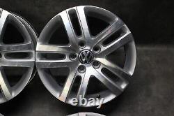 Original VW Golf V VI Plus Touran 5T Jantes en Alliage 7J X 16 Pouces Et 50