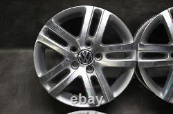 Original VW Golf V VI Plus Touran 5T Jantes en Alliage 7J X 16 Pouces Et 50