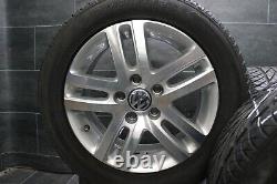 Original VW Golf V VI Plus Touran 5T Jantes en Alliage Roues D'Été 205 55 r16