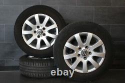 Original VW Touran Golf 5 6 Plus Jantes en Alliage D'Été Hankook 195 65 r15 91T