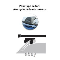 Porte-Bagage pour VW Golf Plus type 5M1/521 G3 Open Alu Barre de toit TOP