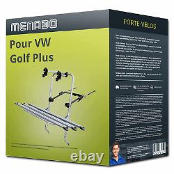 Porte-vélo Menabo Logic 3 pour VW Golf Plus type 5M1/521 3 vélos TOP