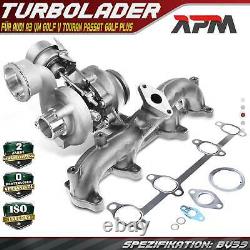 Turbo pour Audi A3 VW Golf V Touran Passat Golf Plus Skoda Seat Altea 1.9TDi