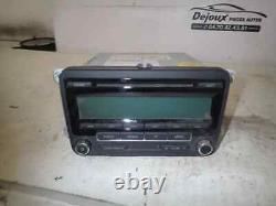 Volkswagen Polo V 6R 2011 Unité principale radio CD DVD GPS 3C8057195X DJX13520