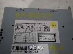 Volkswagen Polo V 6R 2011 Unité principale radio CD DVD GPS 3C8057195X DJX13520