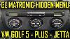 Vw Golf 5 Plus Jetta Hidden Menu Climatronic